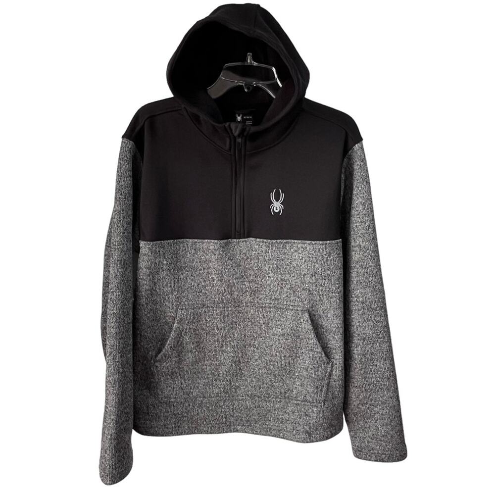 Spyder Men’s 1/4 Zip Racer Sweatshirt Hoodie